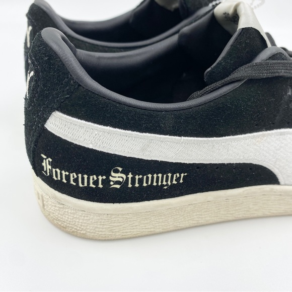 Puma Lauren London Forever Stronger Sneakers Black 6.5C 8 EUC - Picture 6 of 6